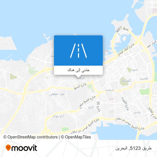 خريطة طريق 5123