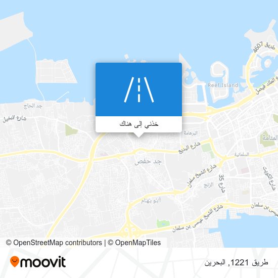 خريطة طريق 1221