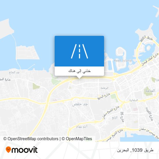خريطة طريق 1039