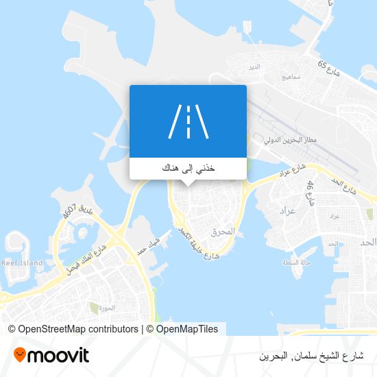 خريطة شارع الشيخ سلمان