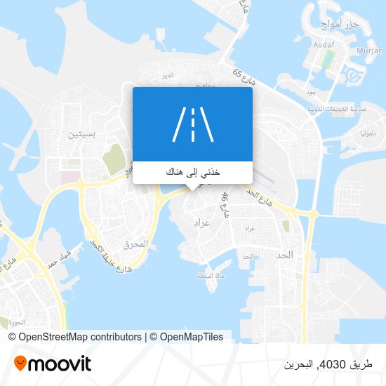 خريطة طريق 4030