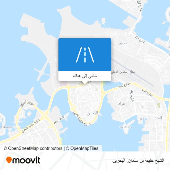 خريطة الشيخ خليفة بن سلمان