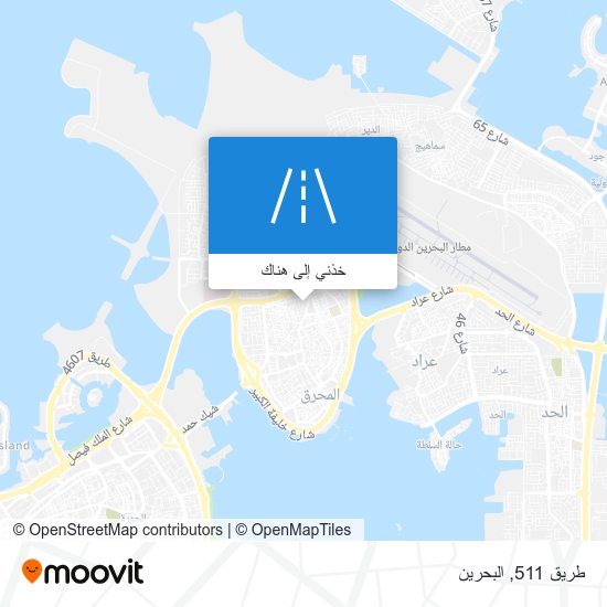 خريطة طريق 511
