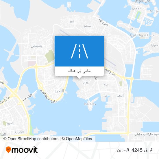 خريطة طريق 4245