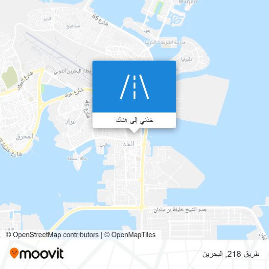 خريطة طريق 218