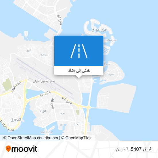خريطة طريق 5407