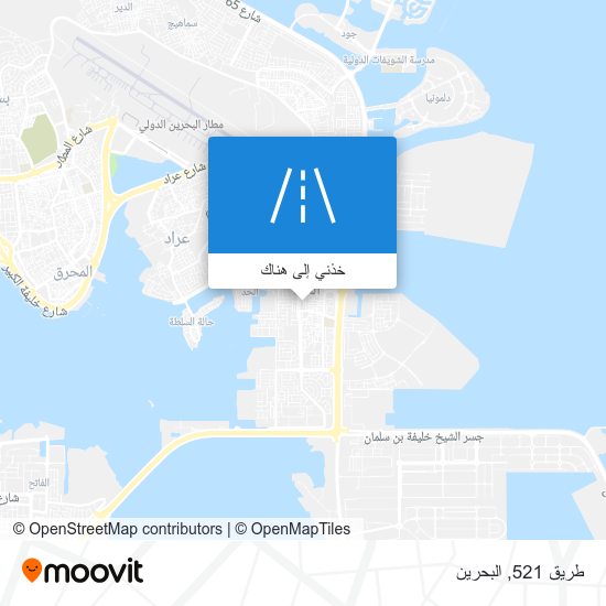 خريطة طريق 521