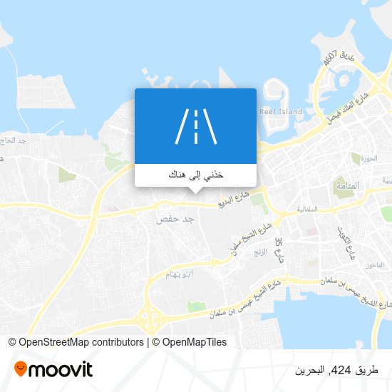 خريطة طريق 424
