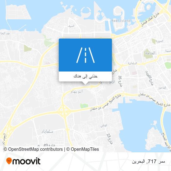 خريطة ممر 717