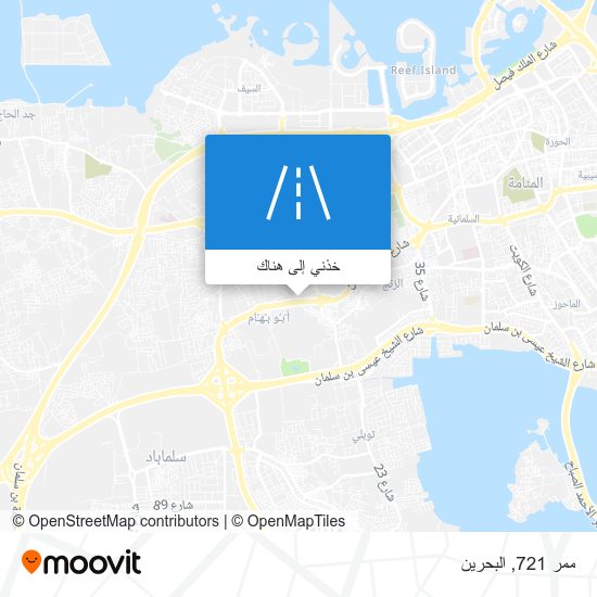 خريطة ممر 721