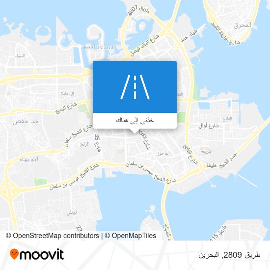 خريطة طريق 2809