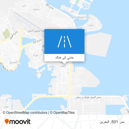 خريطة ممر 501