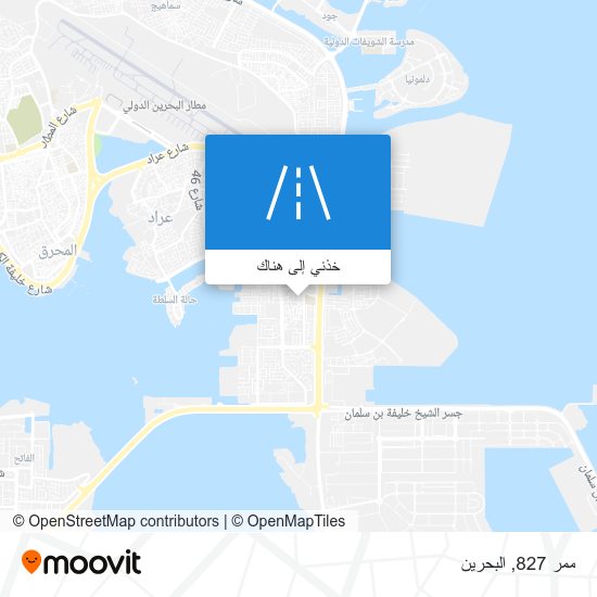خريطة ممر 827