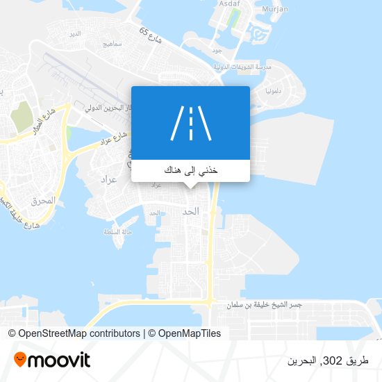 خريطة طريق 302