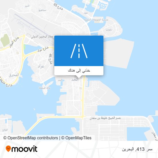 خريطة ممر 413