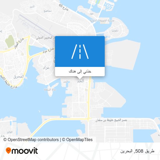 خريطة طريق 508