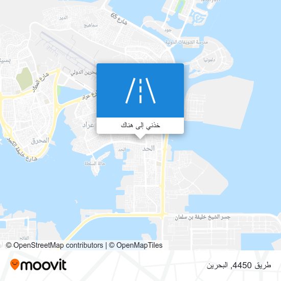 خريطة طريق 4450
