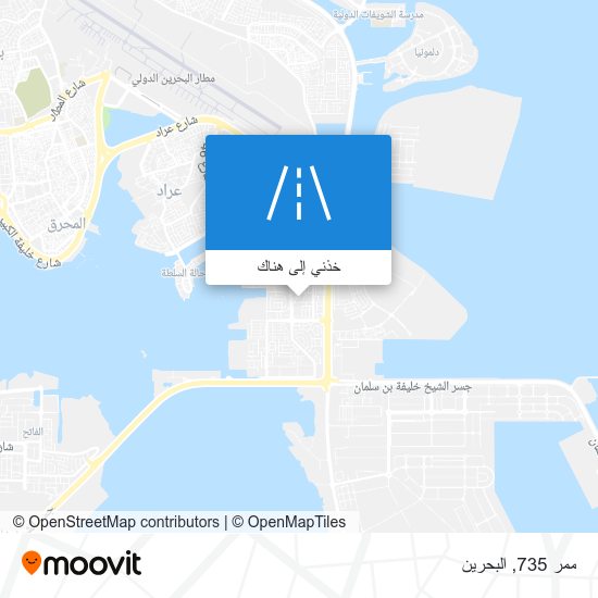 خريطة ممر 735