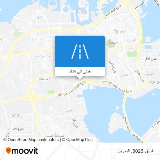 خريطة طريق 6026