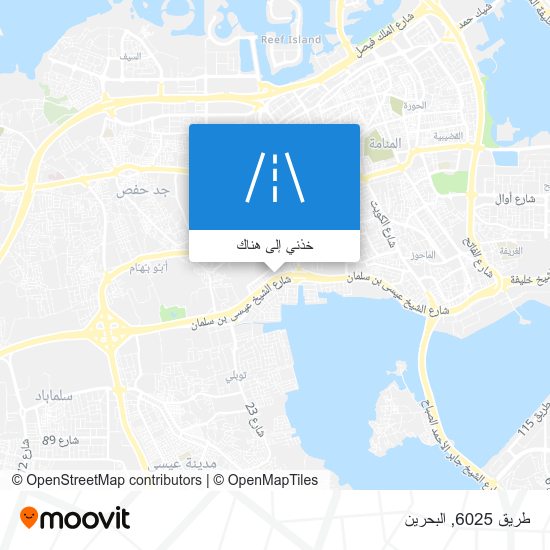 خريطة طريق 6025