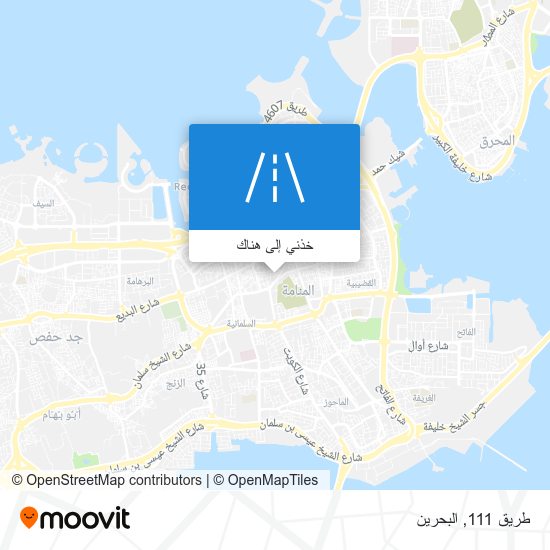 خريطة طريق 111