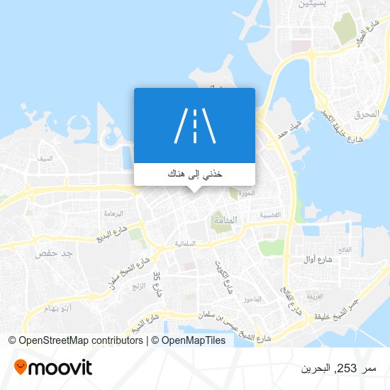 خريطة ممر 253