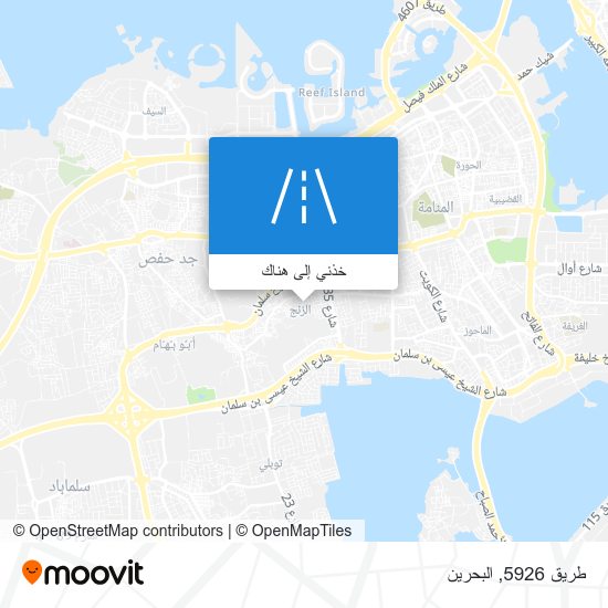 خريطة طريق 5926