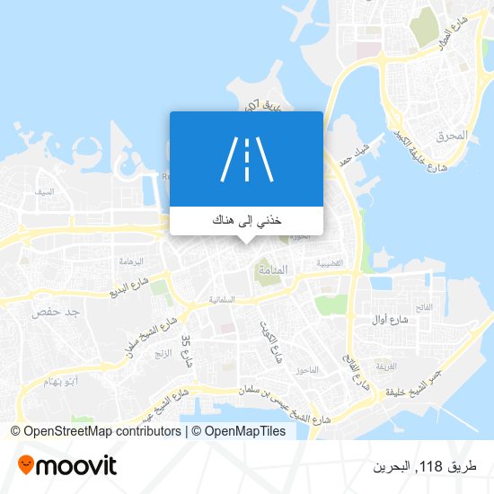 خريطة طريق 118