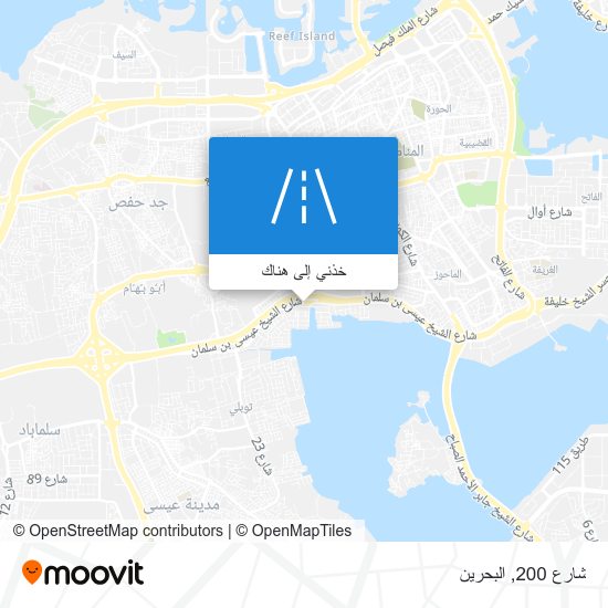 خريطة شارع 200
