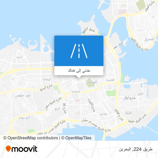 خريطة طريق 224