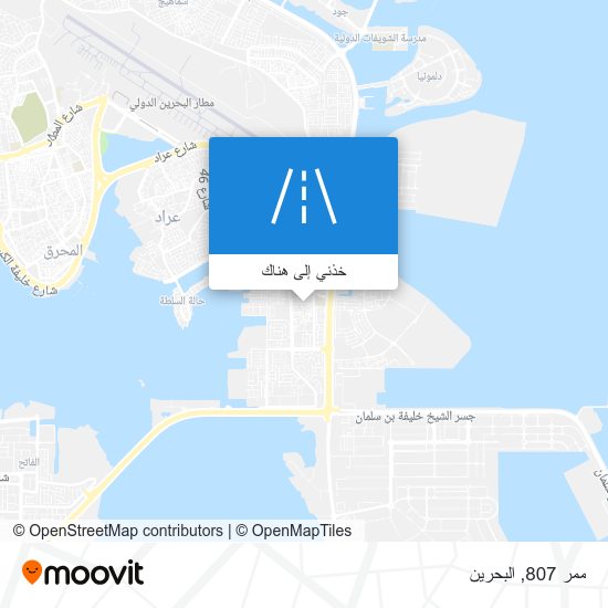 خريطة ممر 807