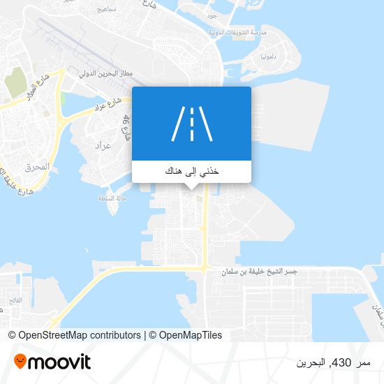 خريطة ممر 430