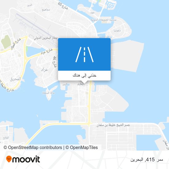 خريطة ممر 415