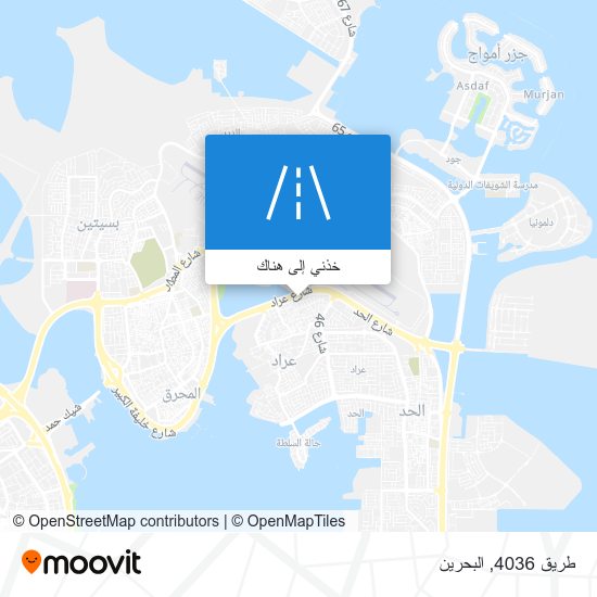 خريطة طريق 4036