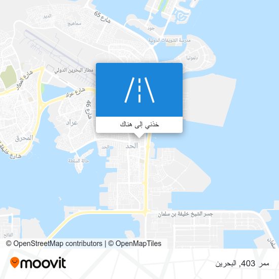 خريطة ممر 403
