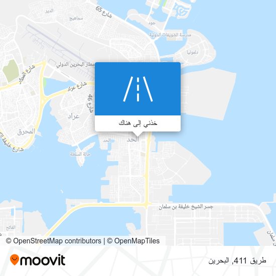 خريطة طريق 411