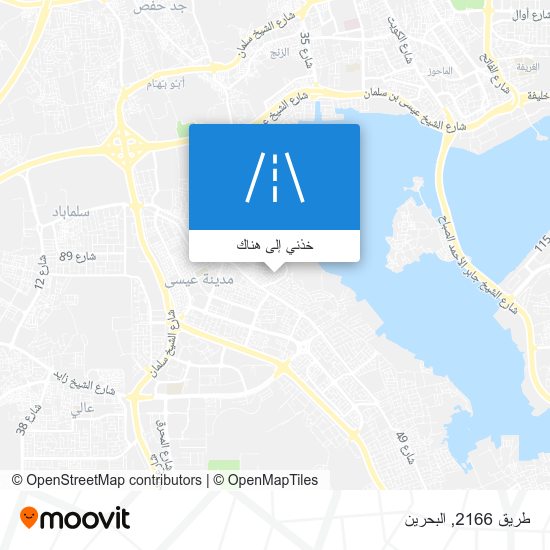 خريطة طريق 2166