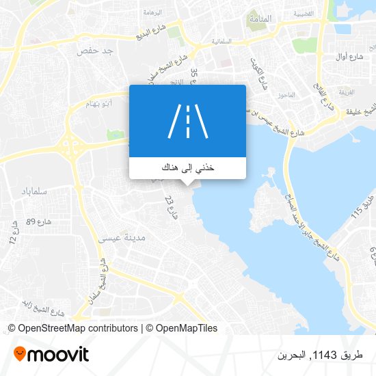 خريطة طريق 1143