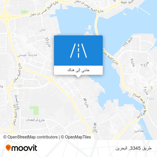 خريطة طريق 3345