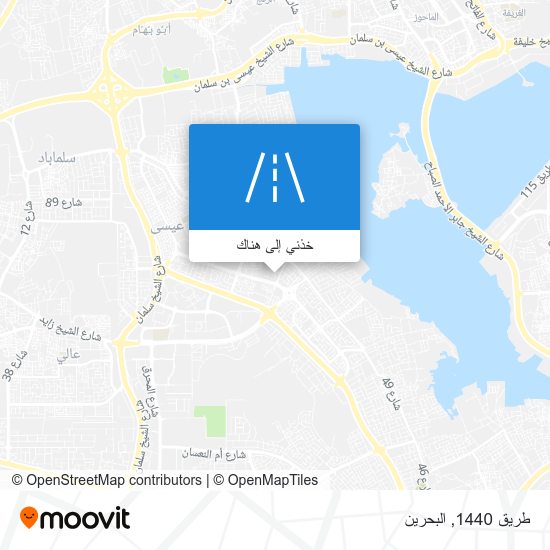 خريطة طريق 1440
