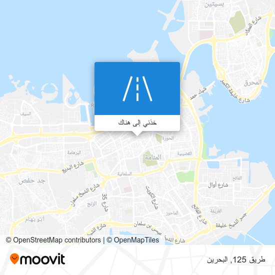 خريطة طريق 125