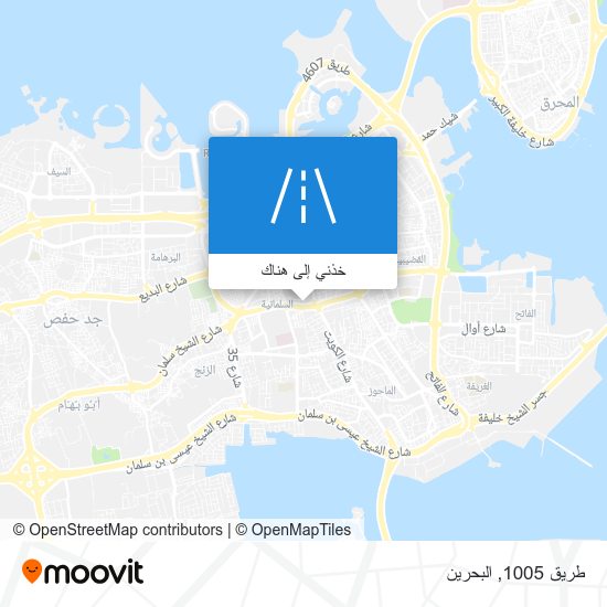 خريطة طريق 1005