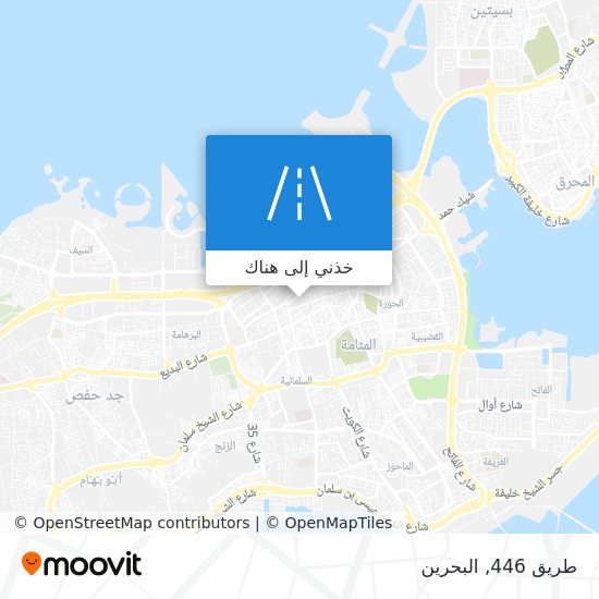 خريطة طريق 446