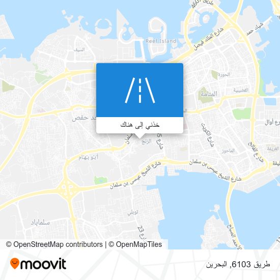 خريطة طريق 6103