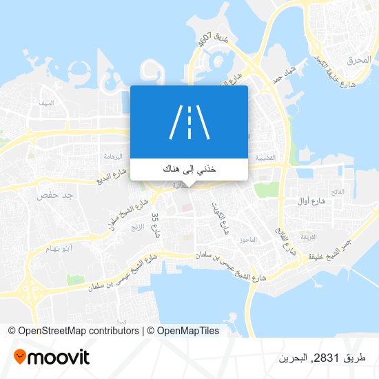 خريطة طريق 2831