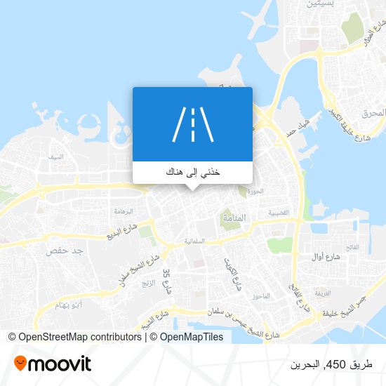 خريطة طريق 450