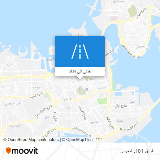 خريطة طريق 101