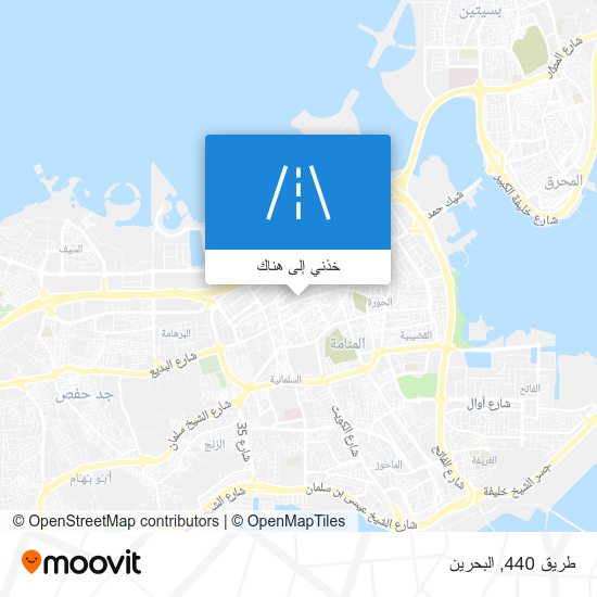 خريطة طريق 440