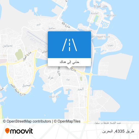 خريطة طريق 4335