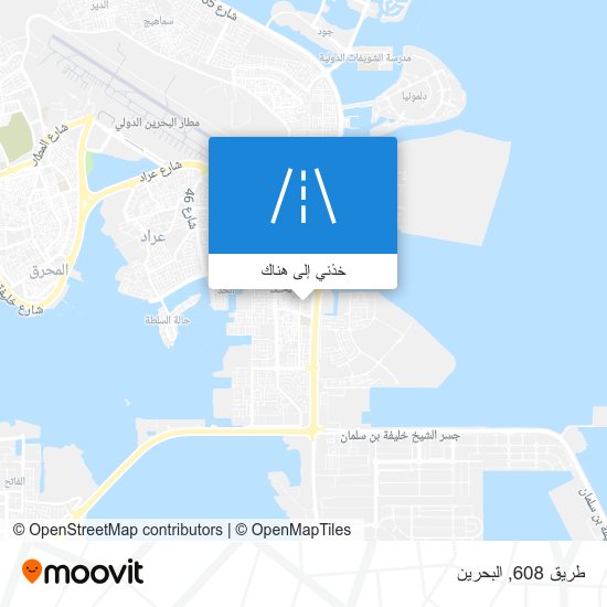 خريطة طريق 608